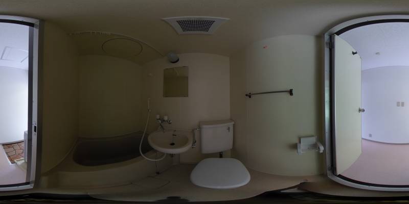 パノラマ画像バスルーム