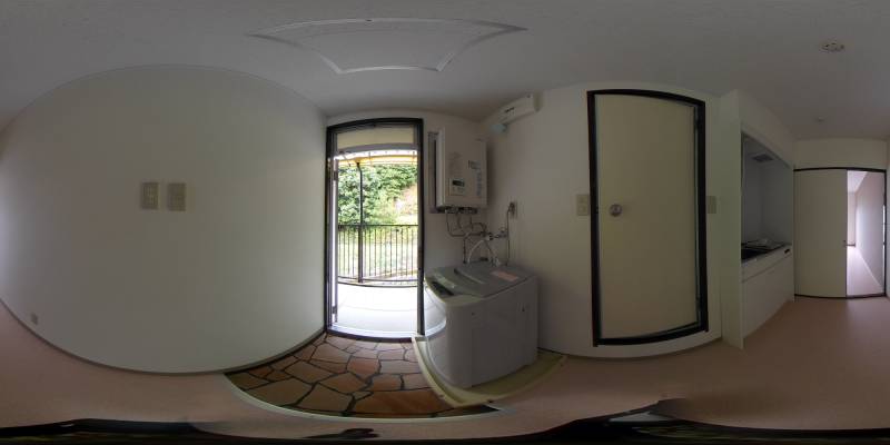 パノラマ画像玄関