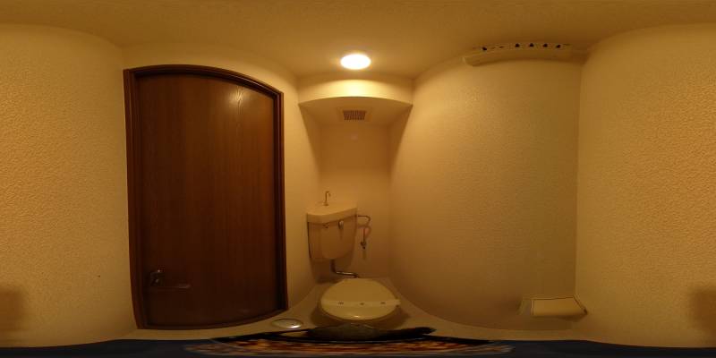 パノラマ画像トイレ