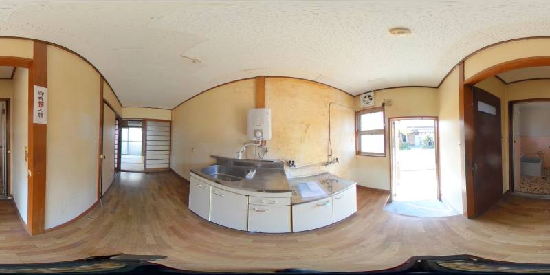 パノラマ画像キッチン