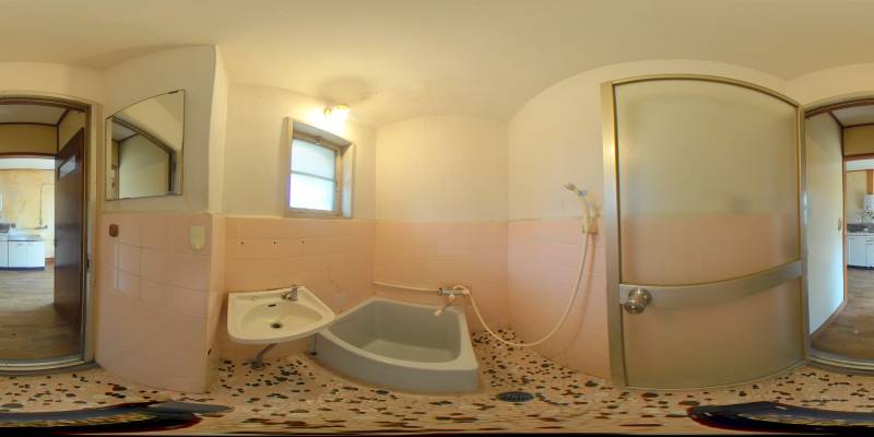 パノラマ画像洗面所