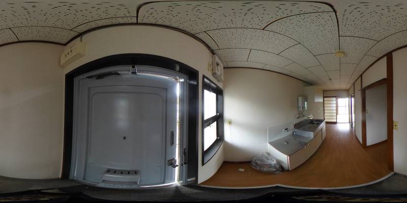 パノラマ画像玄関