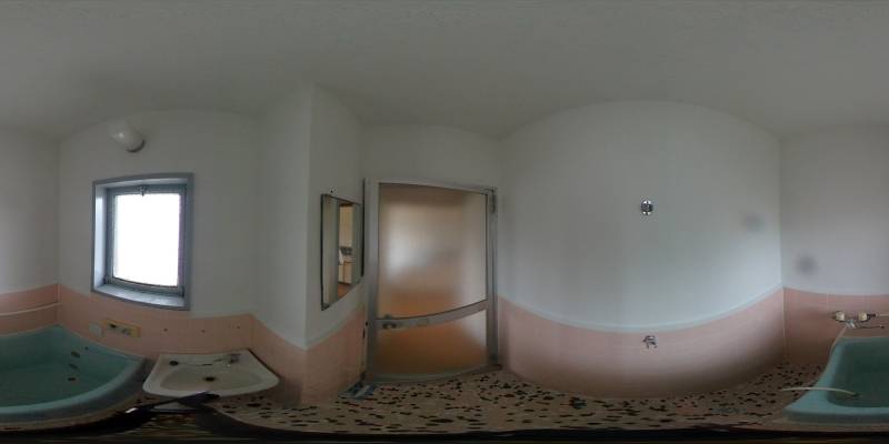 パノラマ画像バスルーム