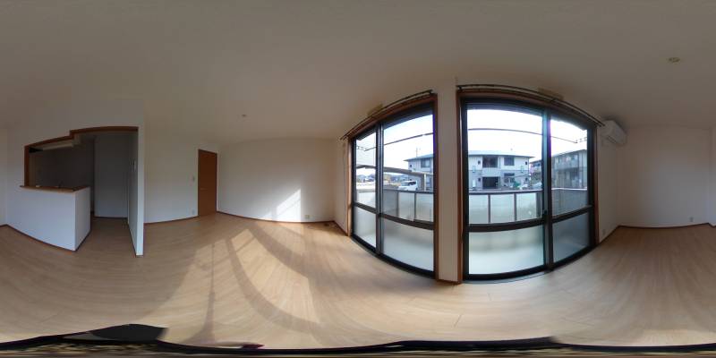 パノラマ画像リビング