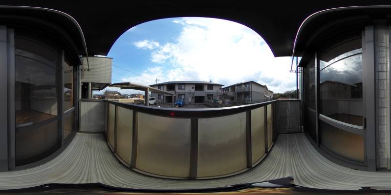 パノラマ画像バスルーム