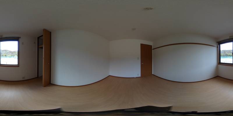 パノラマ画像洋室