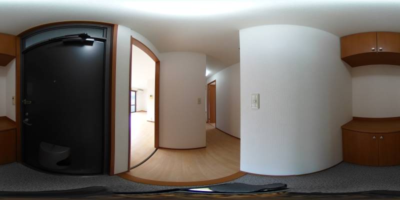 パノラマ画像玄関