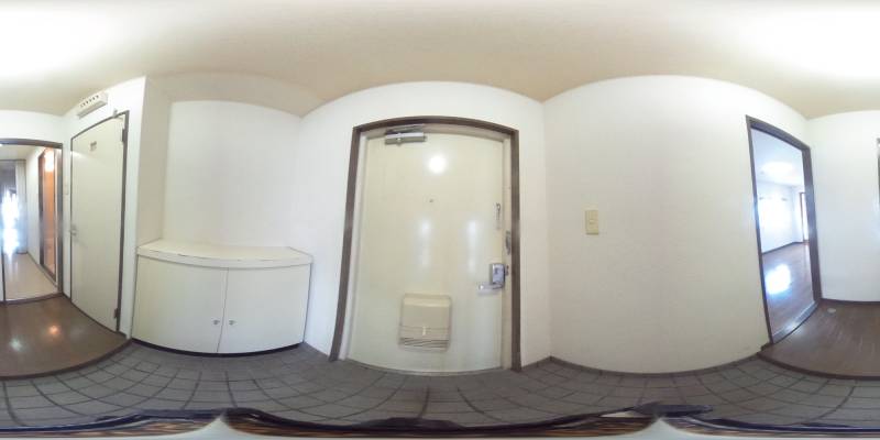 パノラマ画像玄関