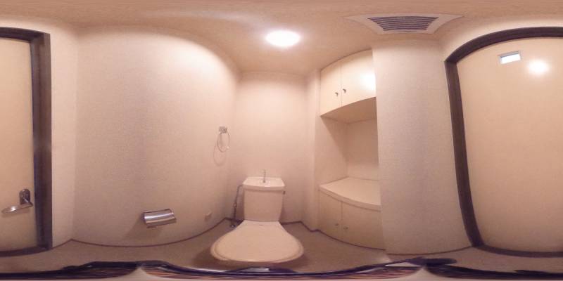 パノラマ画像トイレ