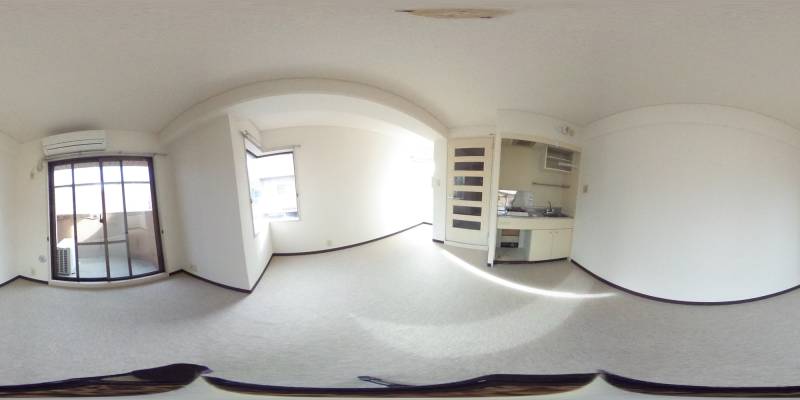 パノラマ画像洋室