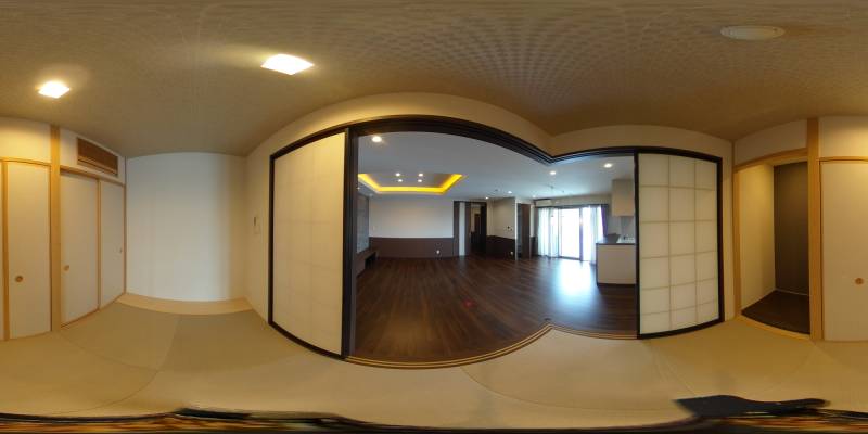 パノラマ画像和室