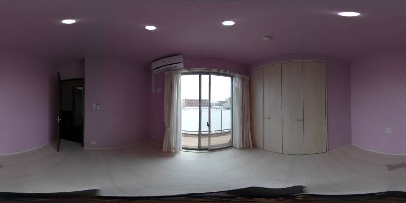 パノラマ画像洋室