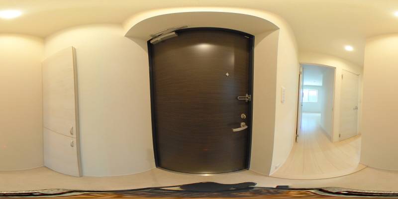 パノラマ画像玄関