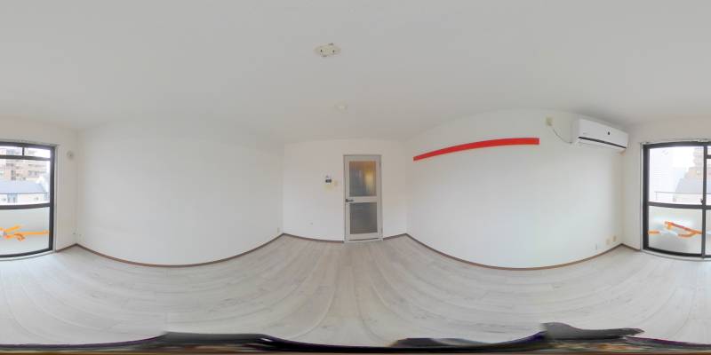 パノラマ画像洋室