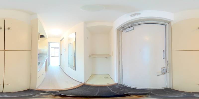 パノラマ画像玄関