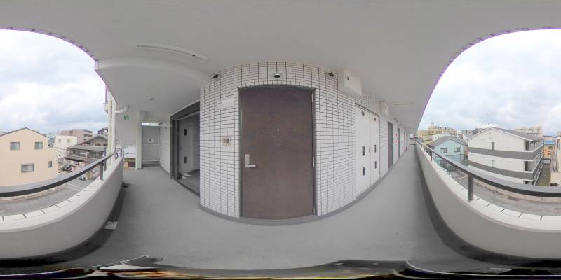 パノラマ画像玄関