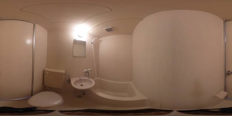 パノラマ画像バスルーム