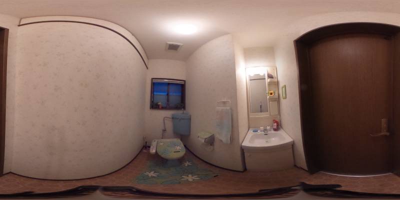 パノラマ画像トイレ