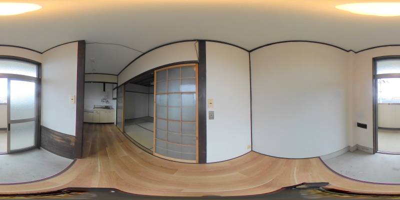 パノラマ画像玄関