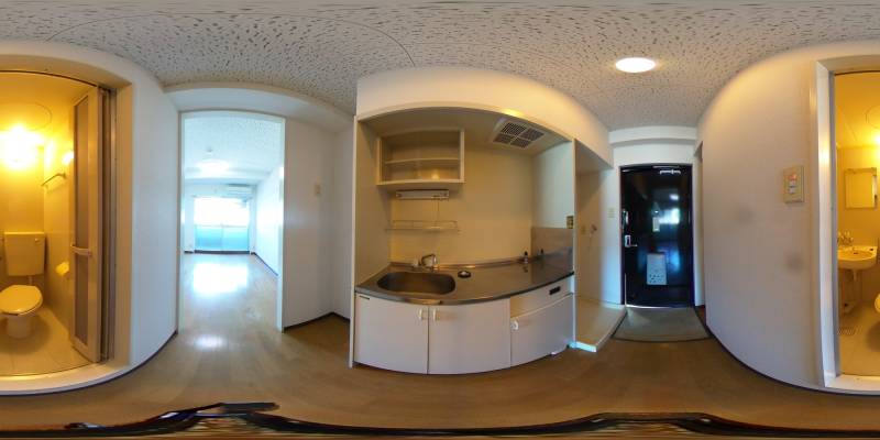 パノラマ画像キッチン