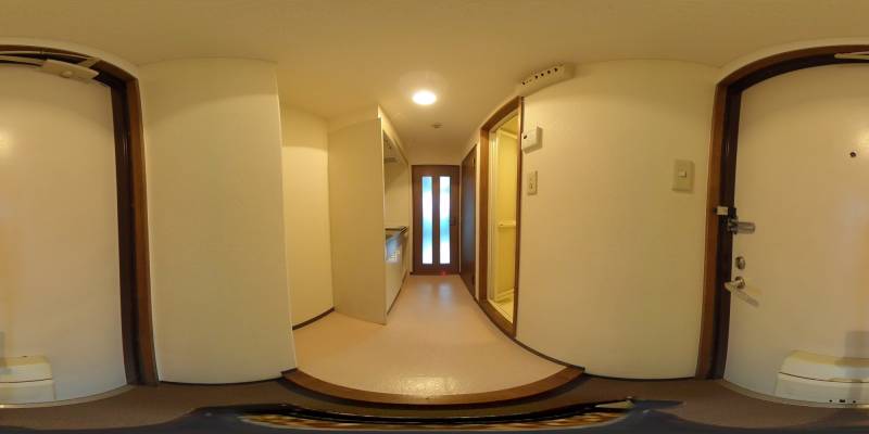 パノラマ画像玄関