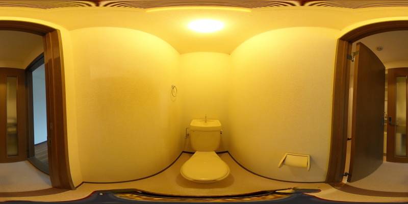 パノラマ画像トイレ