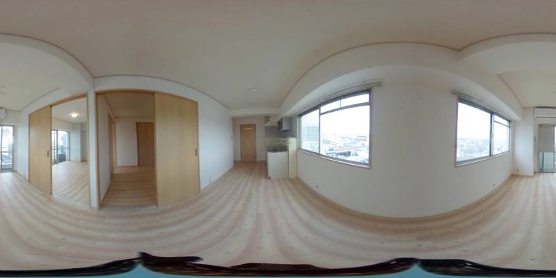 パノラマ画像洋室