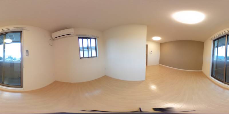 パノラマ画像リビング