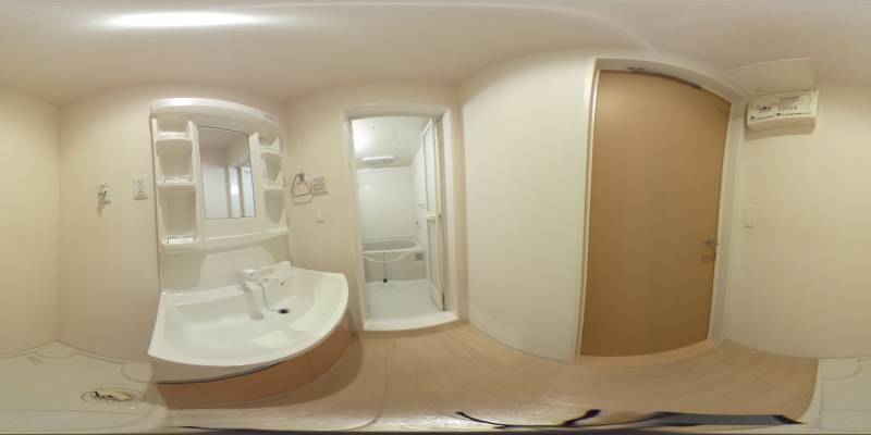 パノラマ画像洗面所