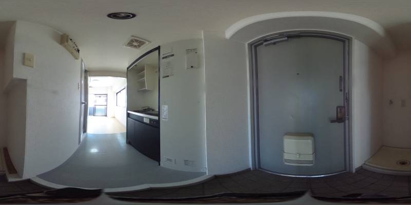 パノラマ画像玄関