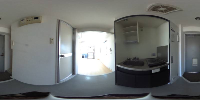 パノラマ画像キッチン