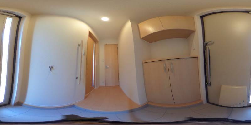 パノラマ画像玄関