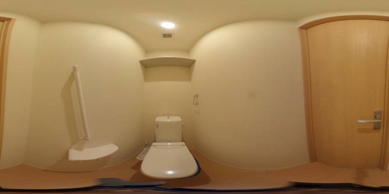 パノラマ画像トイレ