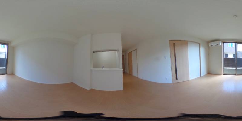 パノラマ画像リビング