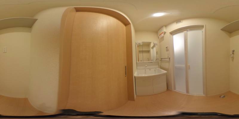 パノラマ画像洗面所