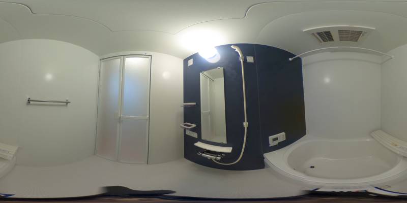 パノラマ画像バスルーム