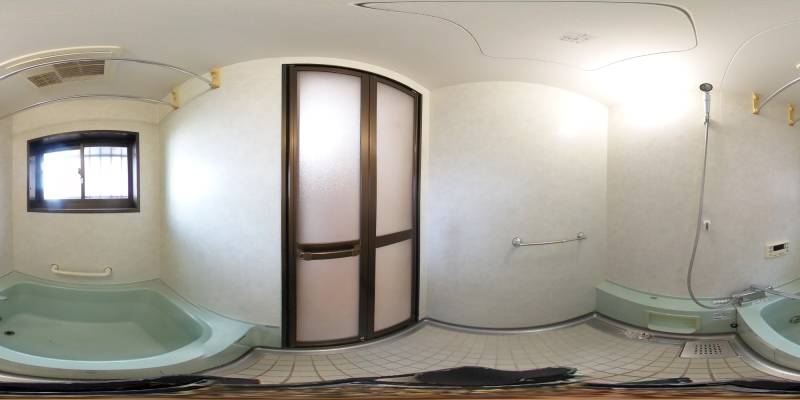 パノラマ画像バスルーム