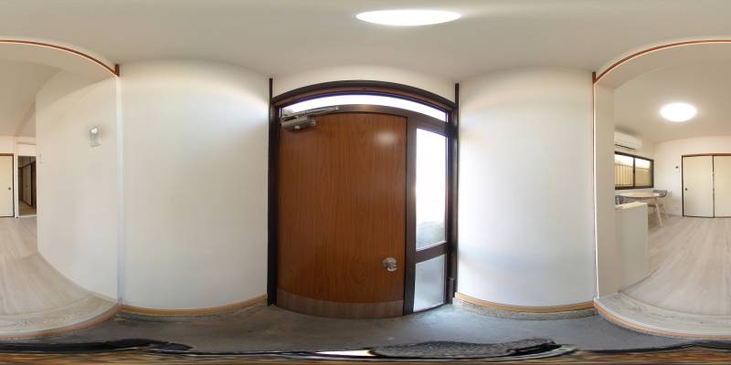 パノラマ画像玄関