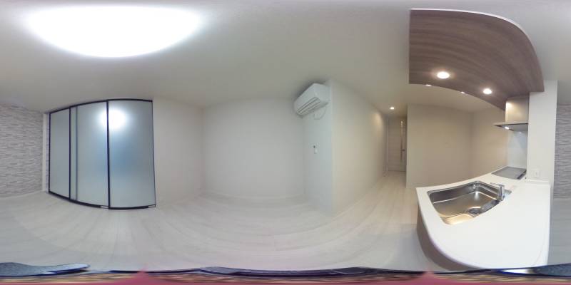 パノラマ画像リビング