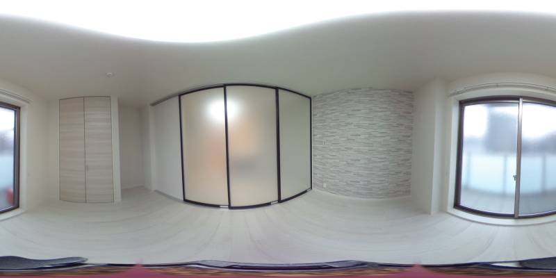 パノラマ画像洋室