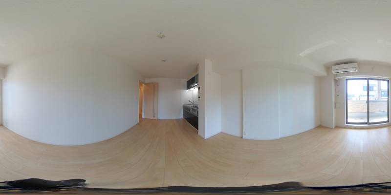 パノラマ画像リビング