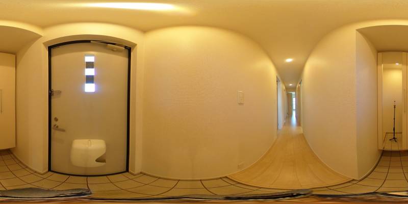 パノラマ画像玄関