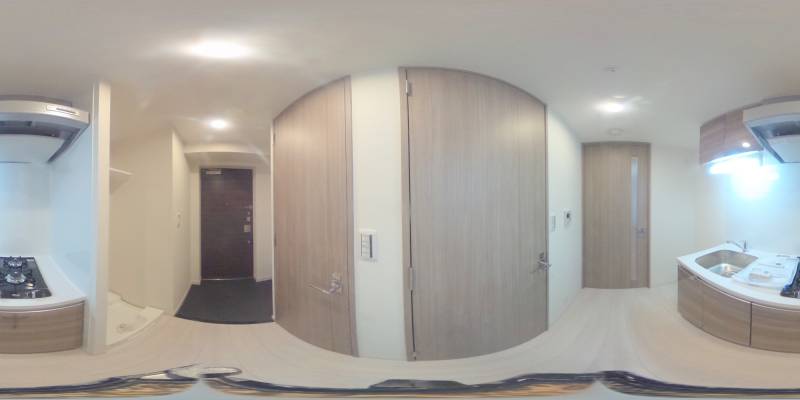 パノラマ画像キッチン