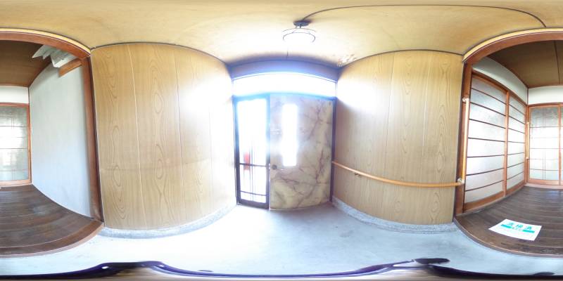 パノラマ画像玄関