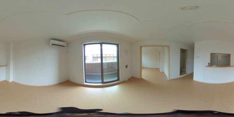 パノラマ画像リビング