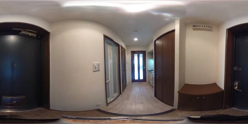 パノラマ画像玄関