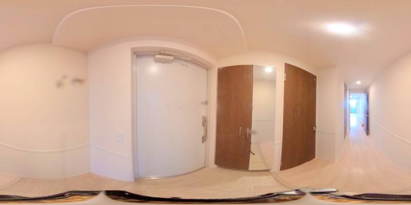 パノラマ画像玄関