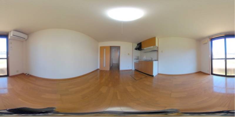 パノラマ画像リビング