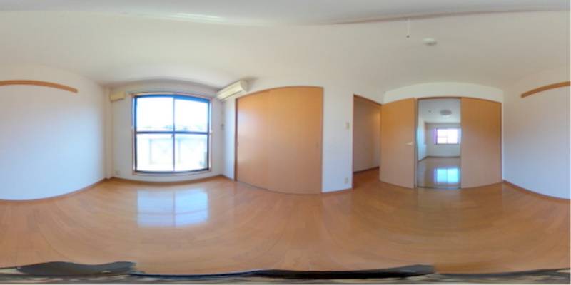 パノラマ画像洋室