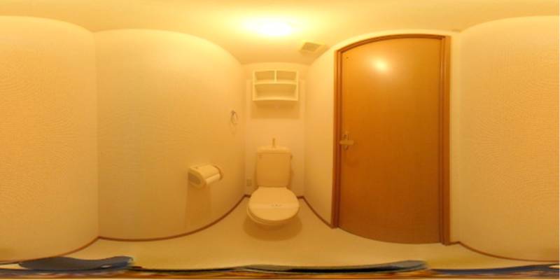 パノラマ画像トイレ